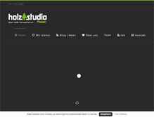 Tablet Screenshot of holz-studio.at